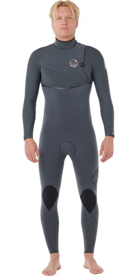 2026 Rip Curl Mens E-Bomb 3/2mm Zip Free Wetsuit 17OMFS - Iron