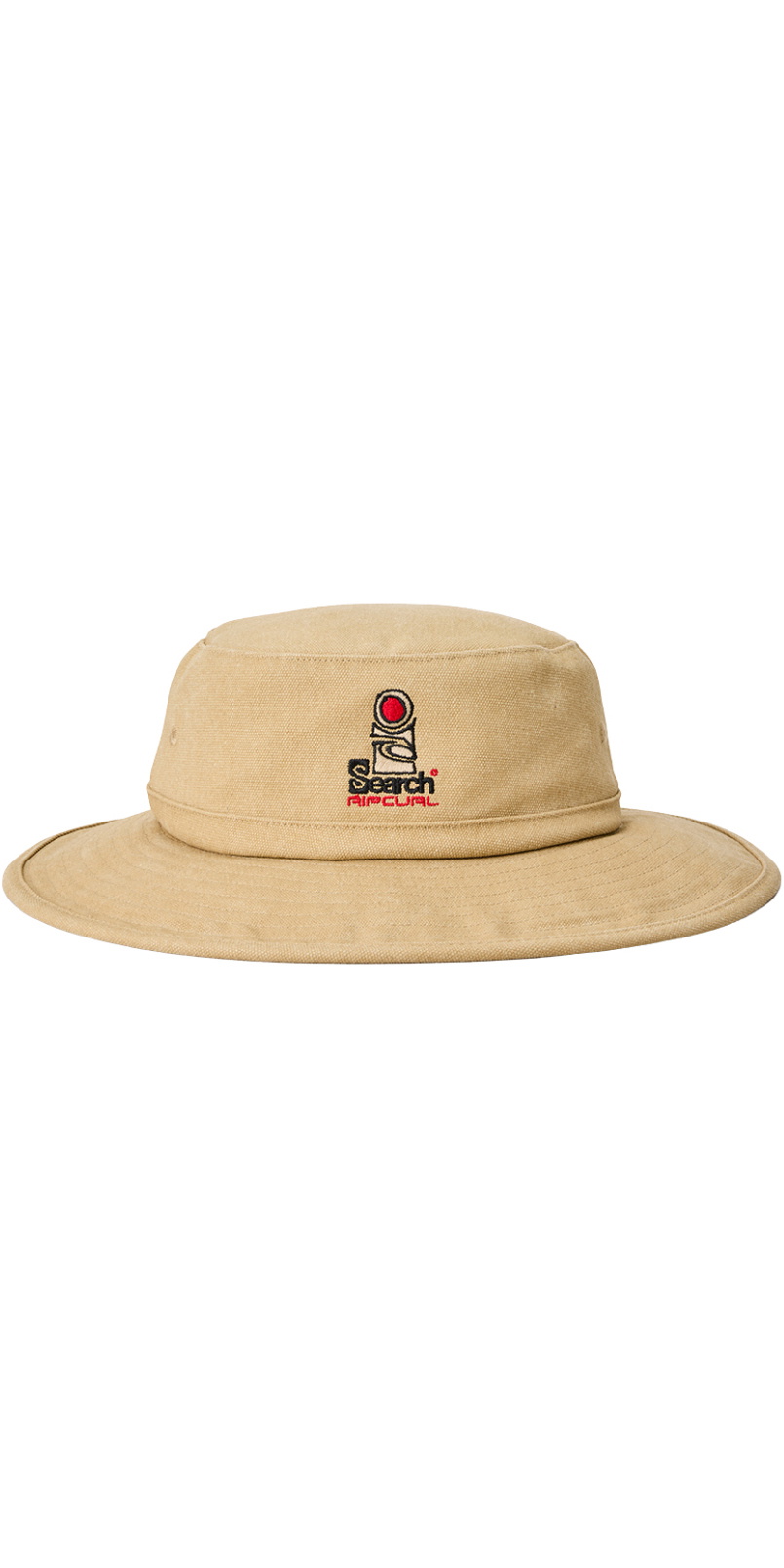 2025 Rip Curl Mens Search Canvas Wide Brim Hat 1FYMHE Khaki