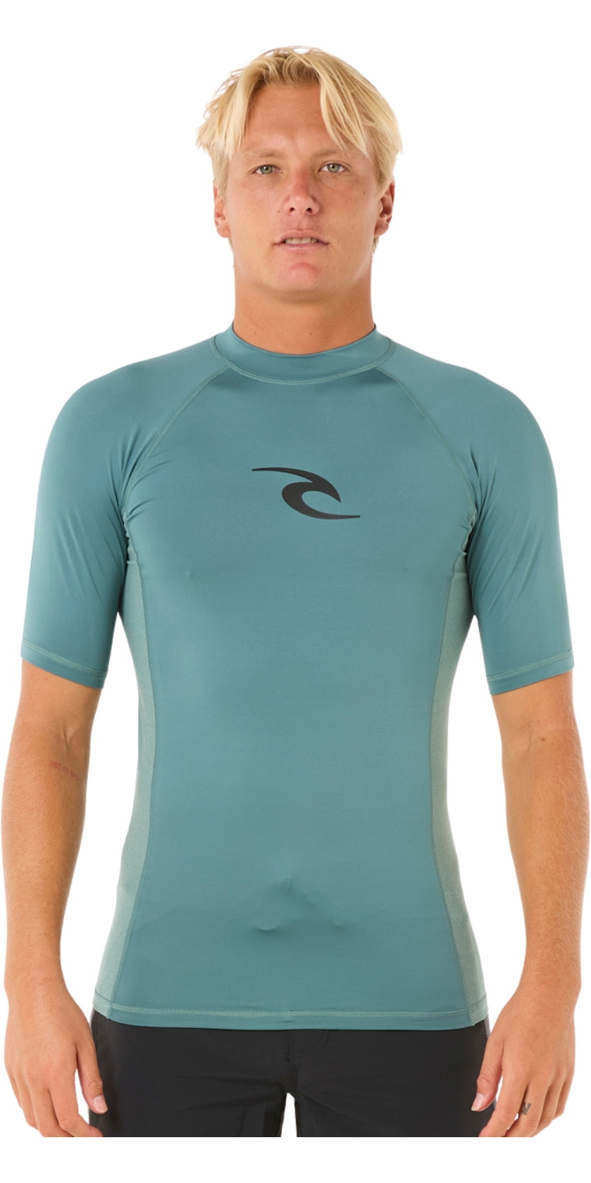 Bluestone Rip 2025 Rip Curl Mens Waves Perf Short Sleeve Rash Vest 142MRV - Bluestone ...