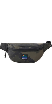 2025 Rip Curl Waist Bag Search Camo 15KMUT - Black / Olive
