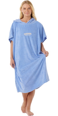 2026 Rip Curl Womens Classic Surf Hooded Towel 00ZWTO - Blue