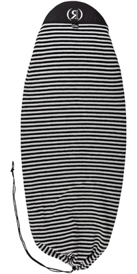 2026 Ronix Round Nose Surf Sock R20-BAG-SS - Black / White