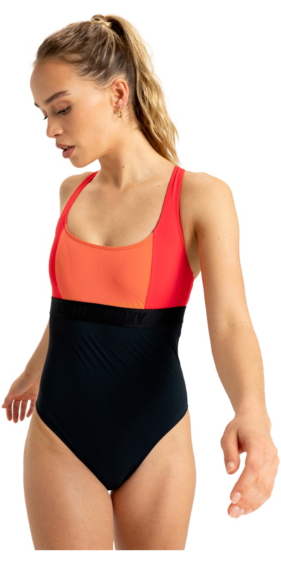 Roxy Dame Active Colorblock Badetøj