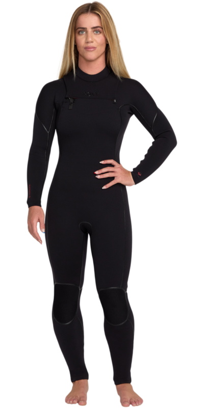 Roxy Womens Elite Xtra Warm 4/3mm Chest Zip Wetsuit