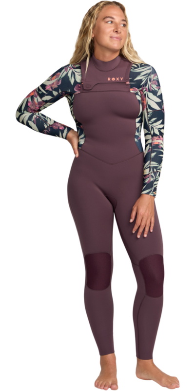 Roxy Womens Swell Natural 5/4mm Chest Zip Wetsuit