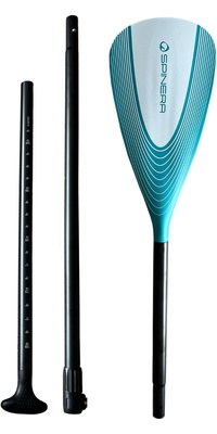 2026 Spinera Classic Aluminium 165cm - 210cm SUP Paddle SP-SUP-PAD-ALU-TE - Teal