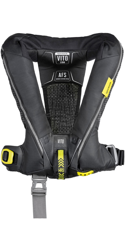 Spinlock Deckvest Vito AFS Performance Harness Lifejacket (Modelljahr 2025) Black