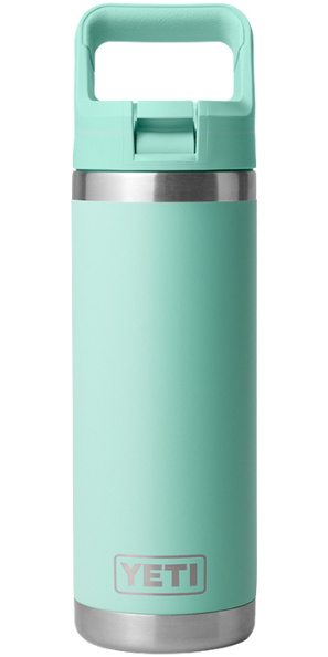 YETI Rambler 18 OZ Farbe Strohhalm Flasche