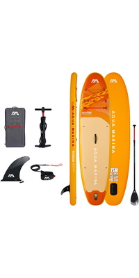 2026 Aqua Marina Fusion All-Around 1010 iSUP Package 46105 - Before Sunset