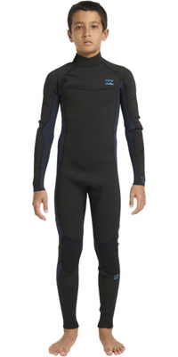2026 Billabong Junior Absolute 4/3mm Back Zip Wetsuit 24CW211603 - Ocean
