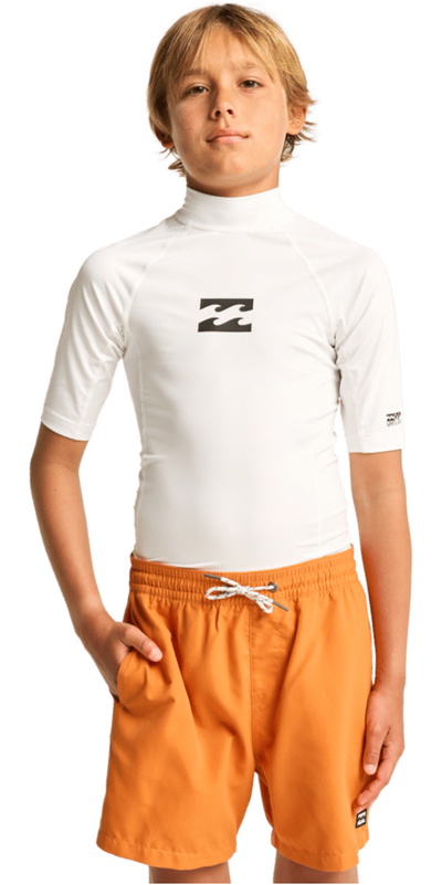 Billabong Junior Camiseta De Lycra De Manga Corta «Waves All Day»