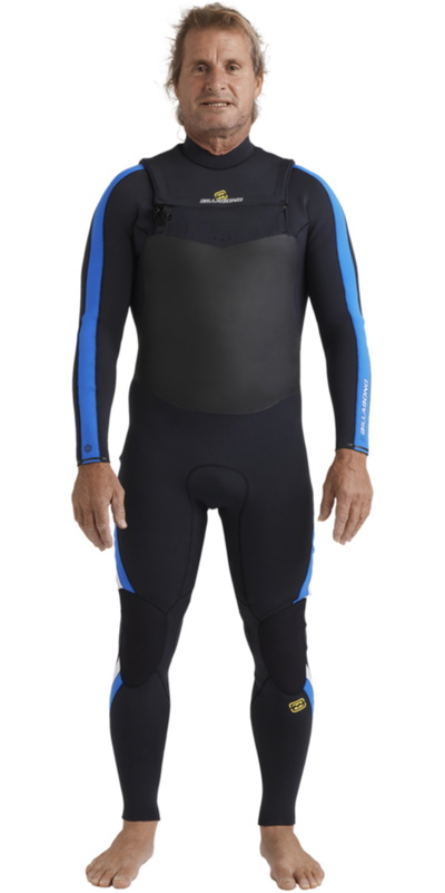 Billabong Mens Oscillator Natural 3/2mm Chest Zip Wetsuit