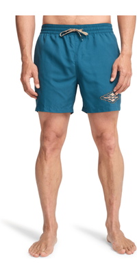 2026 Billabong Mens Foundation Layback Swim Shorts EBYJV00162 - Real Teal
