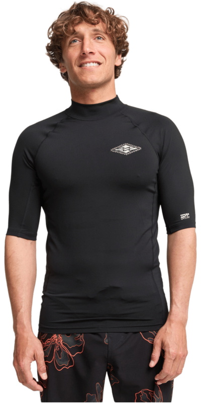 Billabong Mens Re Issue Short Sleeve Rash Vest