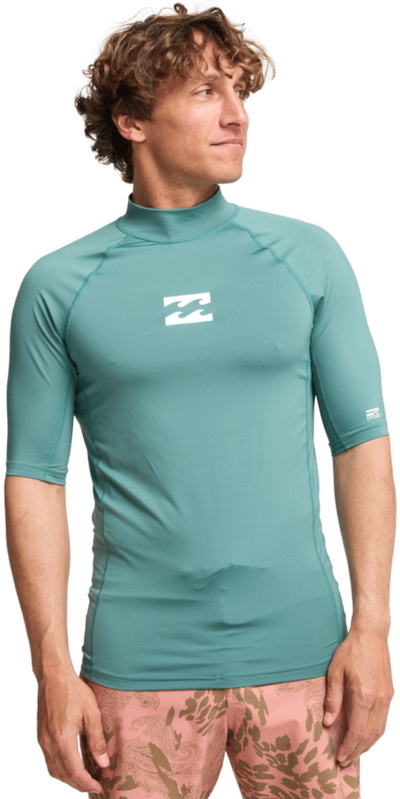 Billabong Koszulka Bez Rkawï¿½w Z Lycry Billabong Dla Mczyzn, Model Waves All Day, Z Krï¿½tkim Rkawem,