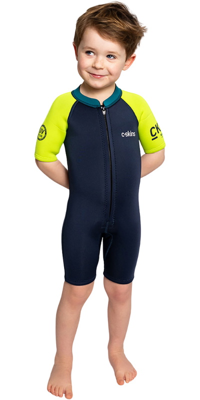 C-Skins Nuwave C-Kid Front Zip Shorty Combinaison Néoprène