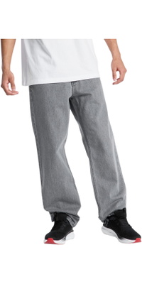 2026 DC Shoes Mens Relaxed Denim Pants EDYDP03437 - Medium Grey