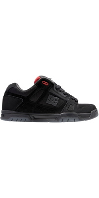 2026 DC Shoes Stag Trainers 320188 - Black / Grey / Red