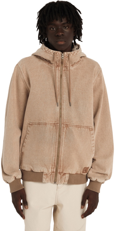Element Mens Dulcey Low Tide Denim Hooded Jacket