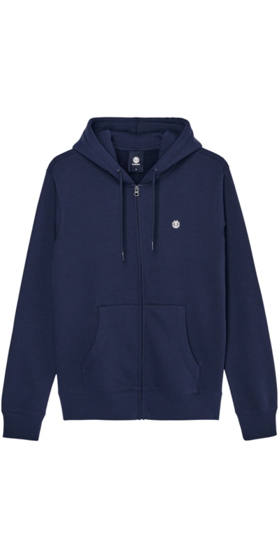 Element Mens Icon Embroidery Zip Up Hoodie