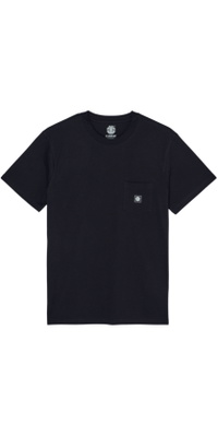 2026 Element Mens Icon Label Pocket Tee ELYKT00198 - Flint Black