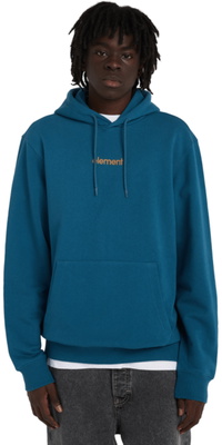 2026 Element Mens Lowcase Simple Logo Hoodie ELYSF00267 - Mallard Blue
