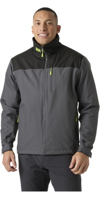 2026 Helly Hansen Mens Crew Midlayer Jacket 2 34444 - Thunder Grey