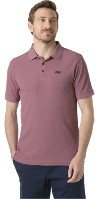 2026 Helly Hansen Mens Driftline Polo Top 50584 - Wildberry