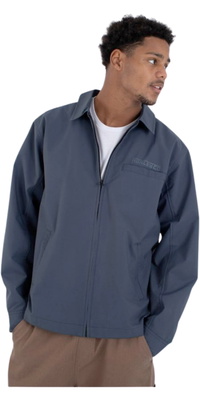 2026 Hurley Mens Knots Windbreaker Jacket HFA25MMVS04047 - Grey