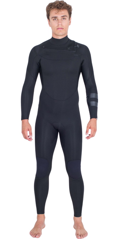 Hurley Mens Air 3/2mm Chest Zip Wetsuit