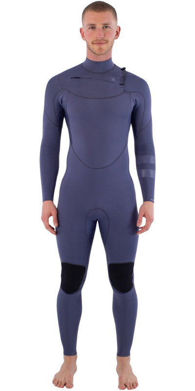 Hurley Mens Air 3/2mm Chest Zip Wetsuit