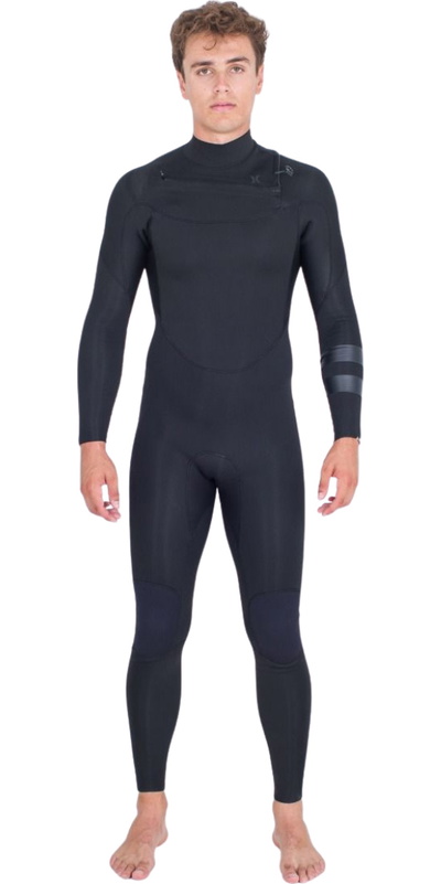 Hurley Mens Air 4/3mm Chest Zip Wetsuit