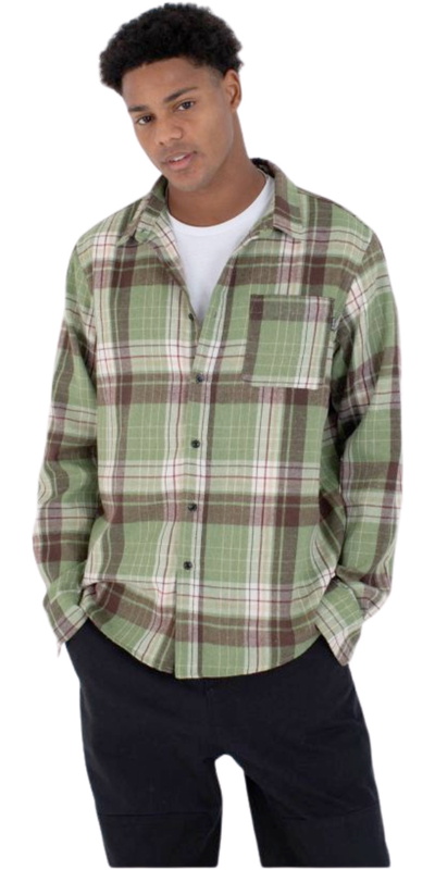 Hurley Mens Axe Flannel Shirt