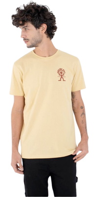 2026 Hurley Mens Dancer Tee MSTEU990003 - Yellow