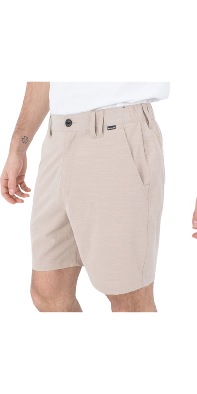Hurley Mens Phantom Slub 3/4 Waistband 18" Shorts