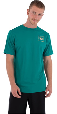 2026 Hurley Mens Regular Bolud Short Sleeve Rash Vest MLEU00005 - Riverdale