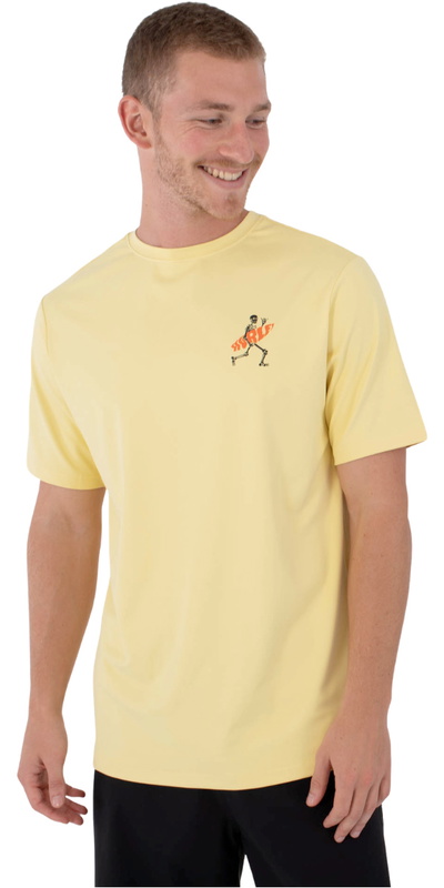 Hurley Mska Koszulka Z Krótkim Rkawem Flamengue Z Lycry