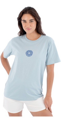 2026 Hurley Womens Island Sea Elements Tee WTSEU00031 - Spring Breeze