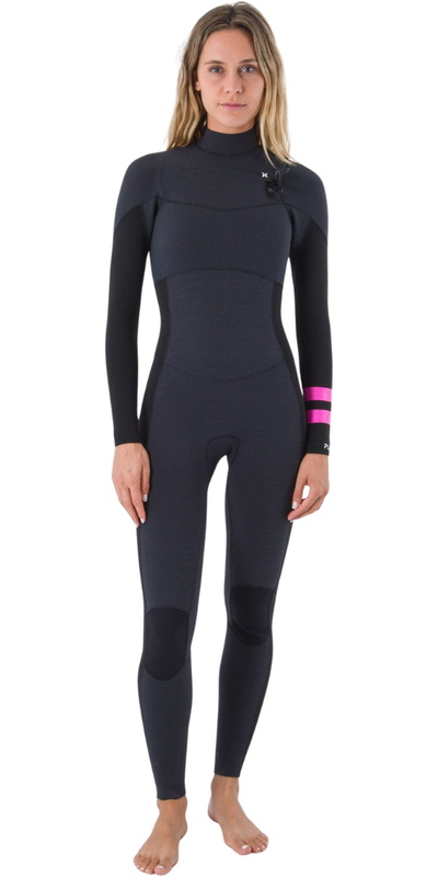 Hurley Womens Plus 3/2mm Chest Zip Wetsuit