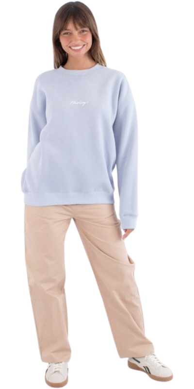 Hurley Womens Script Only Crew