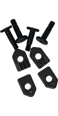 2026 Hyperlite Fusion Plate Hardware Kit HLSCK-M6-F19 - Black