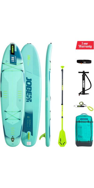 JOBE Aero Loa SUP Board 11.6-Paket Blau / Turquoise