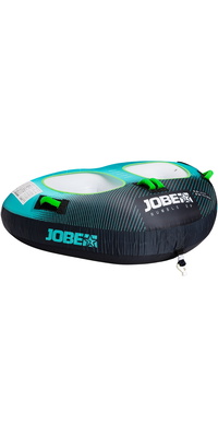 2026 Jobe Rumble 2 Person Towable 230226001 - Black / Turquoise