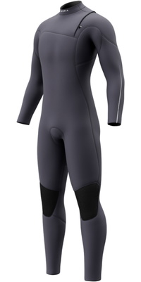 2026 Mystic Mens The One 4/3mm Zip Free Wetsuit 35000.260060 - Dark Navy