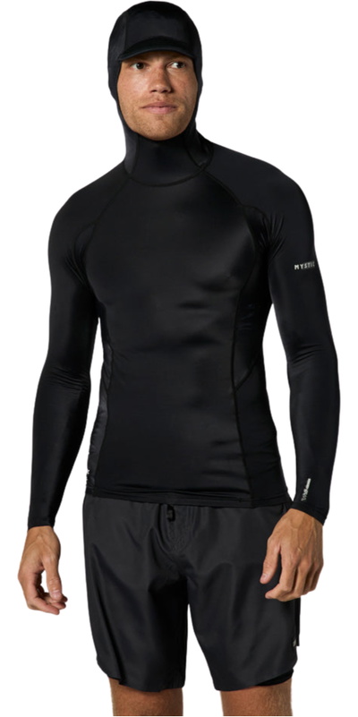 Mystic Mens Uncharted Long Sleeve Hooded Rash Vest