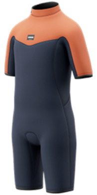 Mystic Enfants Star 3/2mm Back Zip Shorty Combinaison Néoprène