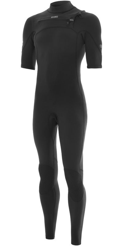 Nyord Mens Solu Yulex 2/2mm Short Sleeve Chest Zip Fl Wetsuit