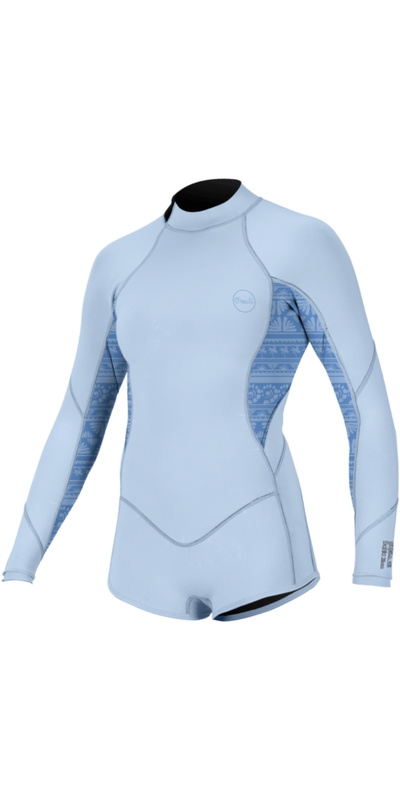 O'Neill Junior Bahia 2/1mm Back Zip Long Sleeve Springsuit Wetsuit