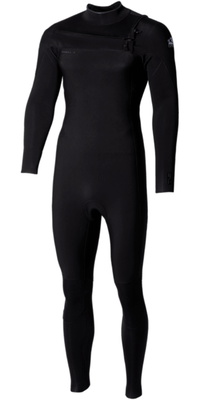 2026 ONeill Junior Epic 3/2mm Chest Zip Wetsuit 5654 - Black / Black / Black