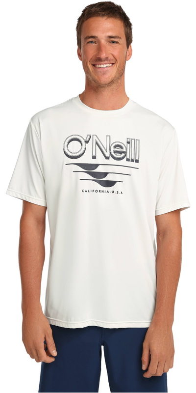 O'Neill Herre- Hybrid -T-shirt Med UPF Og Polygiene-teknologi, Grafisk Design,